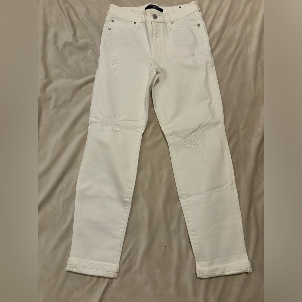 Liverpool White Skinny Jeans Sleek Fit